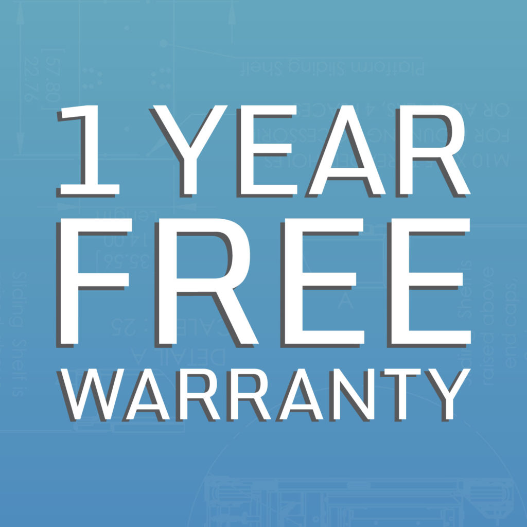 1 Year Free Warranty