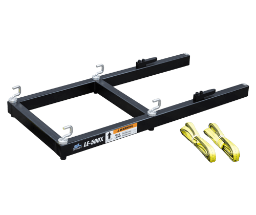 LE-500X Lift Extensions take IT equipment out of boxes