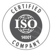 ISO_14001_Logo_Gray ISO 14001 Certified Company