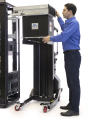RL-500 Platform Riser cintura nível instale com segurança na parte superior do rack