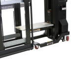 FE-3X Extended Shelf Closeup FE-3X Extended Shelf Nahaufnahme des Racks